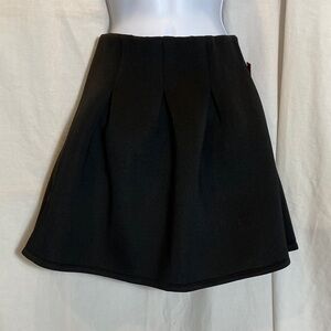Xhilaration Black Neoprene Bubble/Circle Skirt - women-S - NWT